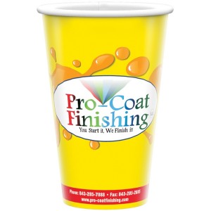 Full color, full wrap plastic cup is a fantastic item for golf tournaments and more
